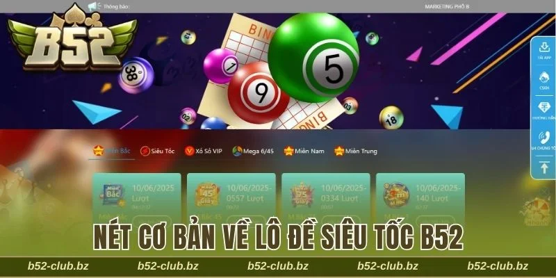 Một vài nét cơ bản về lô đề siêu tốc B52 