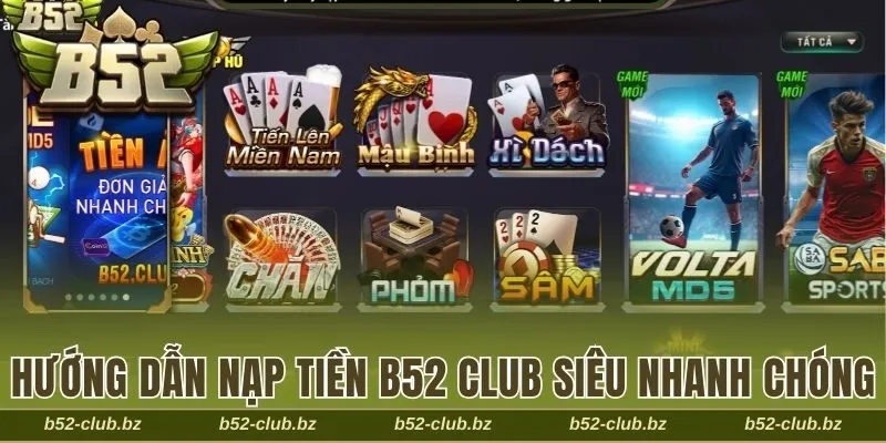 Nạp tiền B52 Club