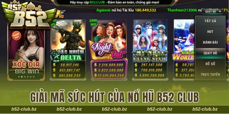 Nổ hũ B52 Club