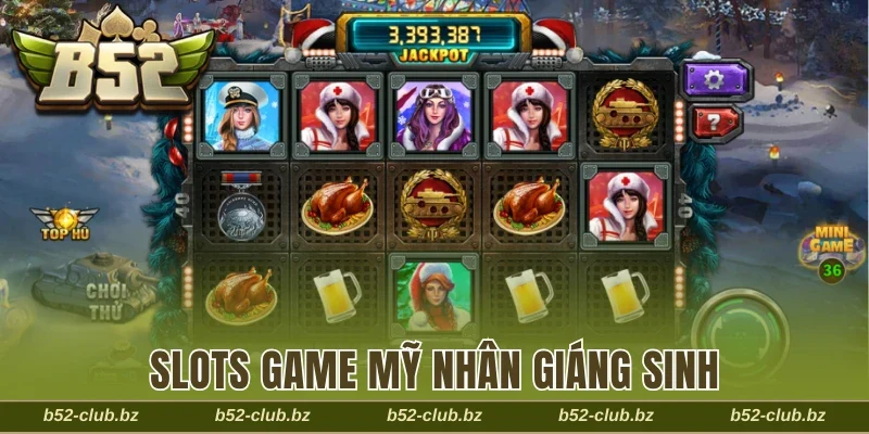 Slots game Mỹ nhân Giáng Sinh