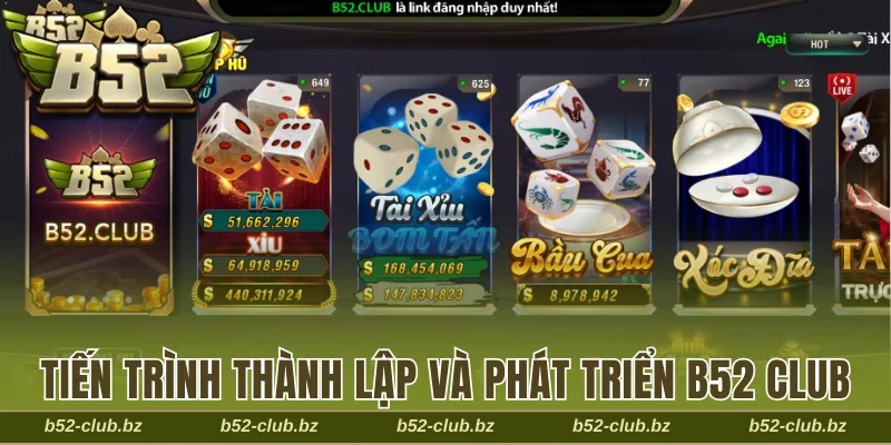 Tìm hiểu về tiến trình thành lập và phát triển B52 Club